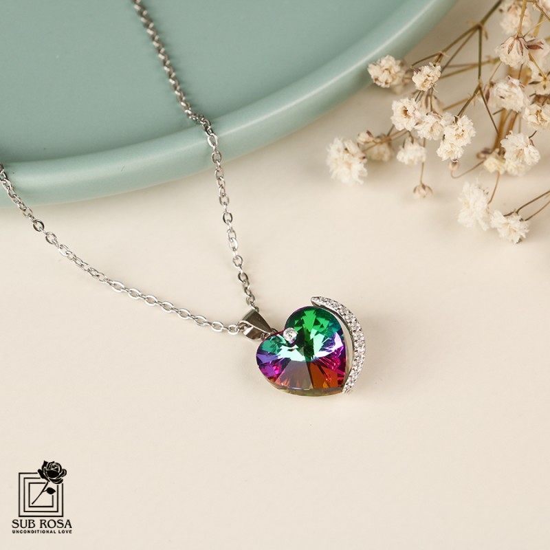 گردنبند سواروسکی المنتس نقره 15183