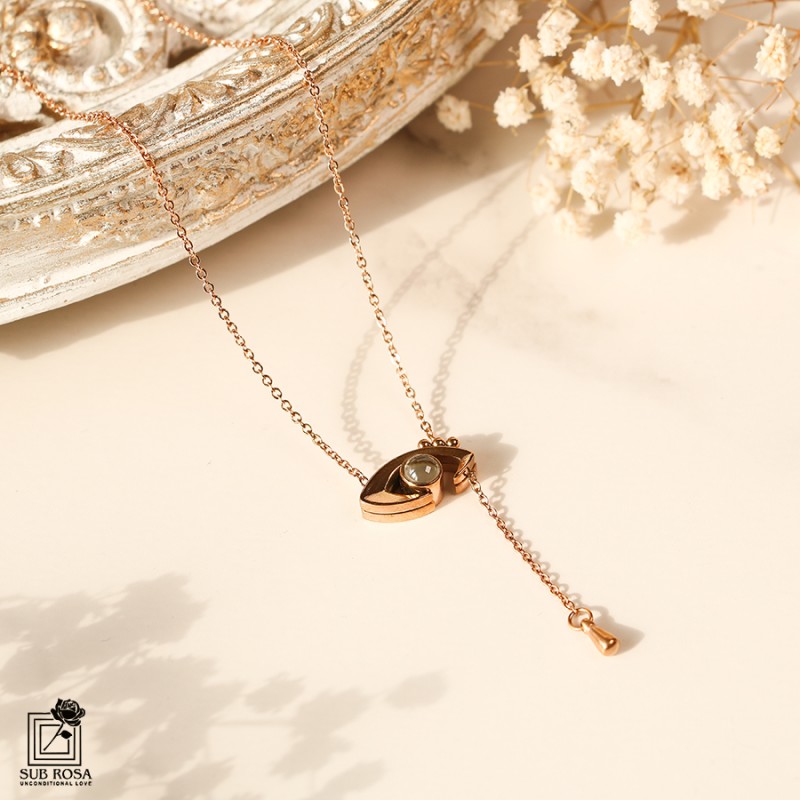 گردنبند سواروسکی المنتس LOVE -13266