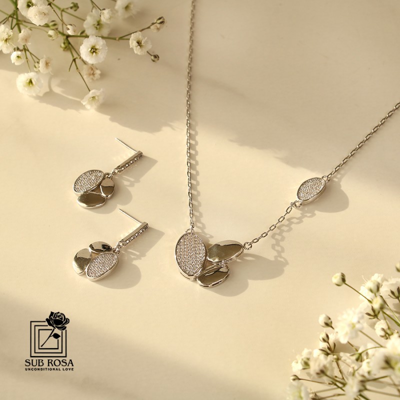 نیم ست سواروسکی المنتس ورساچ 11215