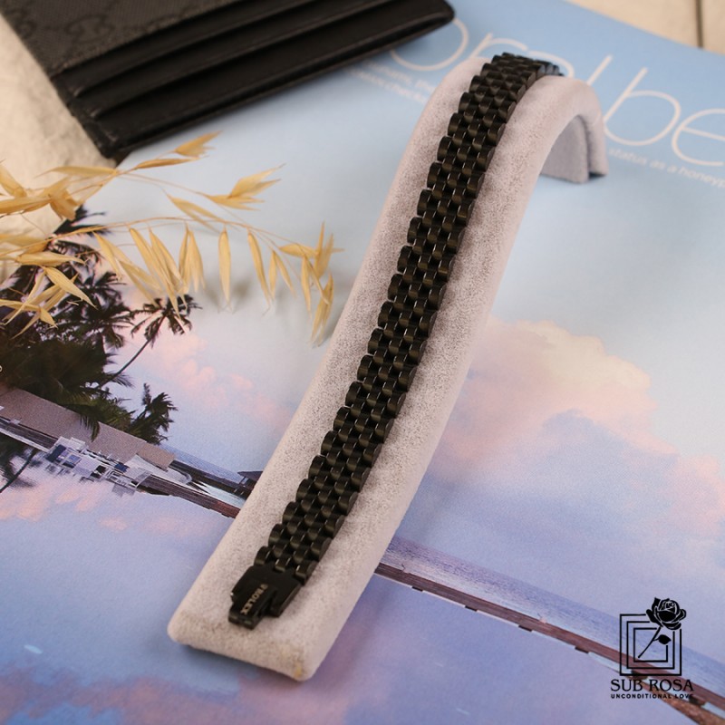 دستبند رولکس مشکی 12971