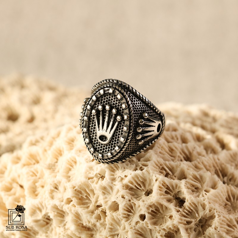 انگشتر استیل رولکس سایز 11 -14390