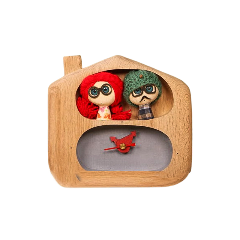 ساعت پرکار آدمک جفتی طرح خانه طوسی