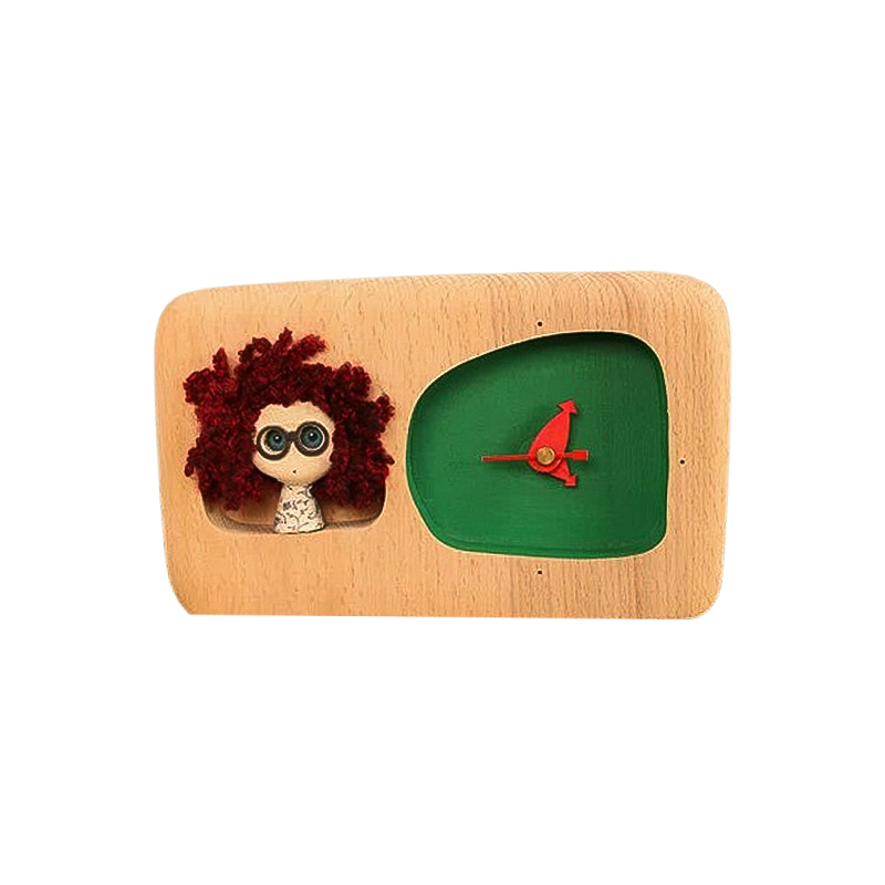 ساعت پرکار آدمک تک سبز