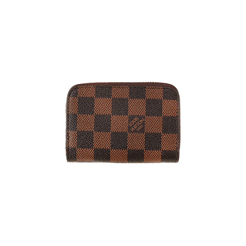 جاکارتی صفحه ای زیپ دار لوئیز ویتون قهوه ای 13197(LV Louis Vuitton)
