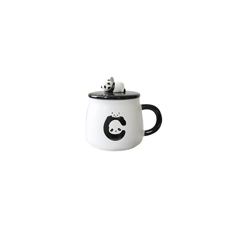 ماگ سرامیکی درب دار پاندا 14094