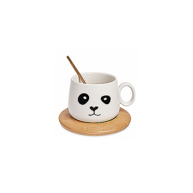 ماگ سرامیکی کفی دار  PANDA-14099