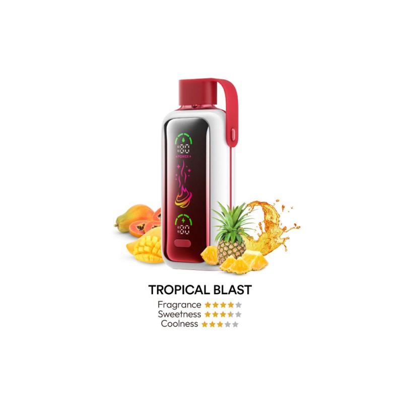 پاد یکبارمصرف وزول 20k با طعم میوه های استوایی