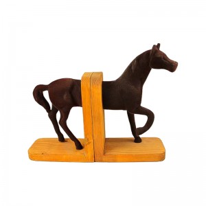 غش گیر کتاب مدل اسب مخمل قهوه ای