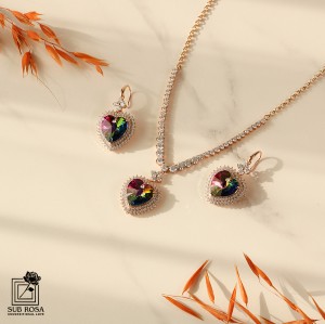 نیم ست سواروسکی المنتس 720ویژه 12891