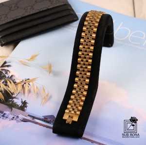 دستبند رولکس طلایی 12974