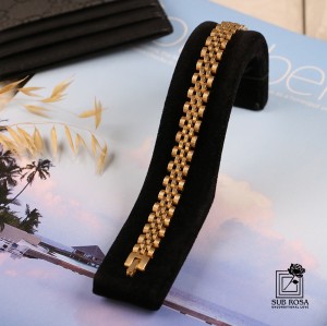 دستبند رولکس طلایی 12977