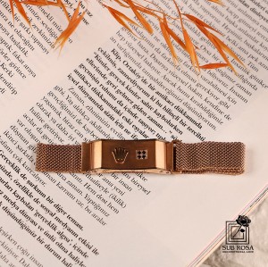 دستبند رولکس مگنتی 02 رزگلد 13282
