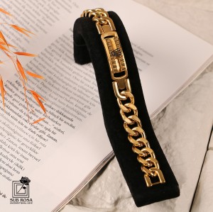 دستبند رولکس زنجیری طلایی 02-13290