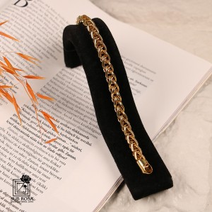 دستبند استیل XU-SWطلایی 14386