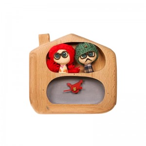 ساعت پرکار آدمک جفتی طرح خانه طوسی