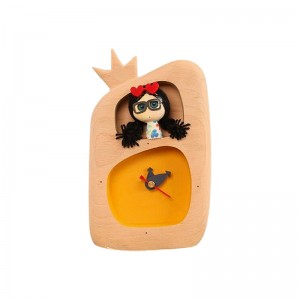 ساعت پرکار آدمک تک انار زرد