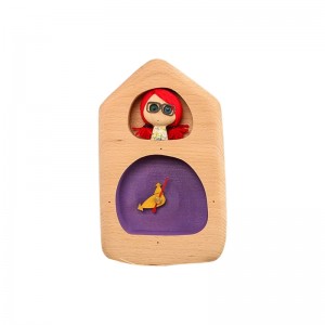 ساعت پرکار آدمک تک بنفش