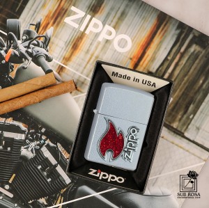 فندک زیپو اورجینال مدل 13688Zippo Red Flame