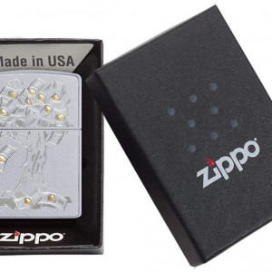 فندک زیپو اورجینال  29999 – 13616Original Zippo Money Tree Design