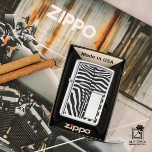 فندک زیپو اورجینال مدل 13611Zippo Zebra 28046