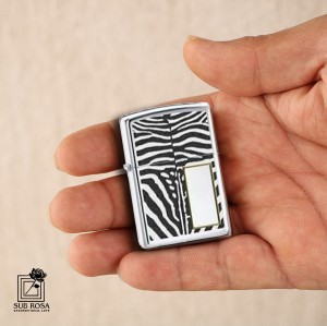 فندک زیپو اورجینال مدل 13611Zippo Zebra 28046