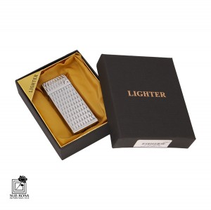 فندک  جعبه دار لایتر نقره ای (LIGHTER) 2103-22-13825