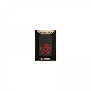 فندک زیپو مشکی مدل ستاره 14158