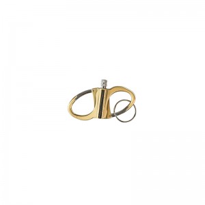 فندک کبریتی و جاکلیدی دلفین طلایی 14288