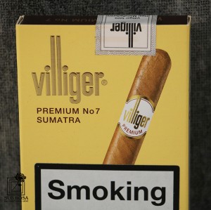 سیگار برگ ویلیجر پریمیوم شماره 7 سوماترا Villiger Premium No 7 Sumatra (بسته 5نخی)13551