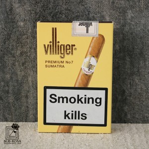 سیگار برگ ویلیجر پریمیوم شماره 7 سوماترا Villiger Premium No 7 Sumatra (بسته 5نخی)13551