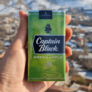 سیگار برگ کاپیتان بلک سیب ترش 13792Captain Black Green Apple