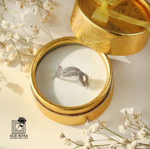 انگشتر نقره 925 زنانه 14790 -FREE SIZE