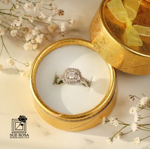 انگشتر نقره 925 زنانه 12806 -FREE SIZE