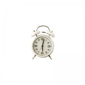 ساعت رومیزی شماته سایز بزرگ سفید 13463