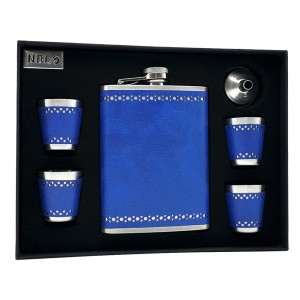 ست نوشیدنی استیل چرمی ان بی کو مدل