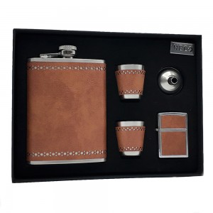 ست نوشیدنی استیل چرمی ان بی کو