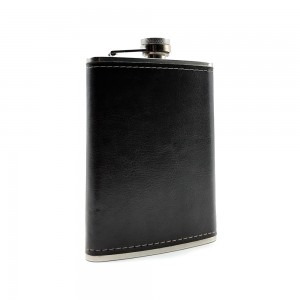 بطری نوشیدنی استیل با کیف چرمی بنددار ان بی کو