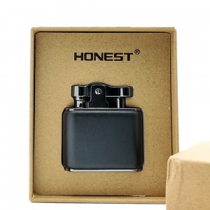 فندک گازی هانست طرح چوب مشکی مدل