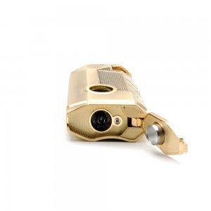 فندک اتمی ۳شعله هانست طلایی مدل۱۶۸۵