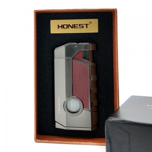 فندک اتمی ۳شعله هانست دودی مدل۱۶۸۶