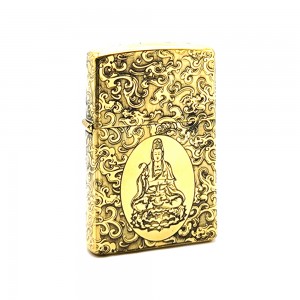 فندک بنزینی چیف طلایی مدل