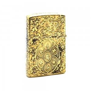 فندک بنزینی چیف طلایی مدل