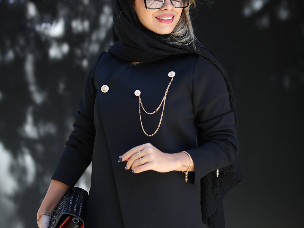 مانتو کتی مشکی