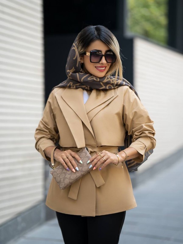 بارونی ترنچ کت دویقه آمریکایی کد KAKO