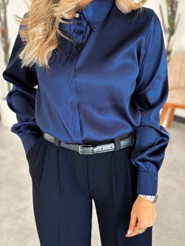 شومیز ساتن کد LAMOR