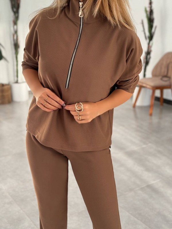 بلوز و شلوار کبریتی بهاره کد ROSE