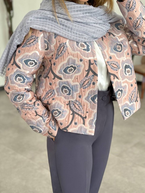 کت ژاکارد جدید زنانه کد PINKY