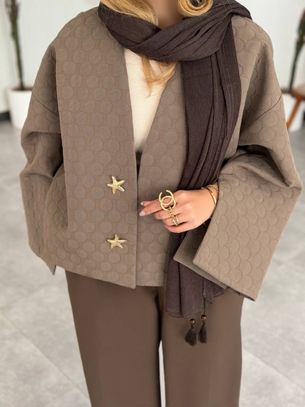 کت ژاکارد جدید کد MOKA