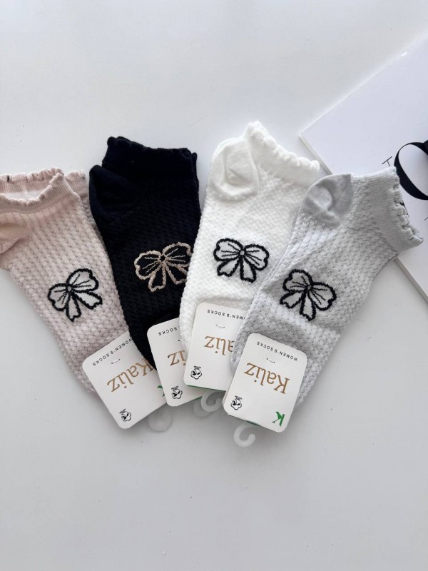 جوراب رنگی فانتزی زنانه کد M06