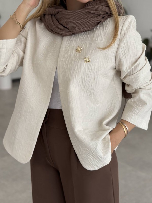 کت ژاکارد جدید زنانه کد MIKA